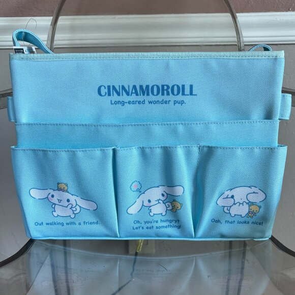 BRAND NEW: Cinnamoroll Everyday Canvas Storage Box w/Handle - Picture 1 of 10